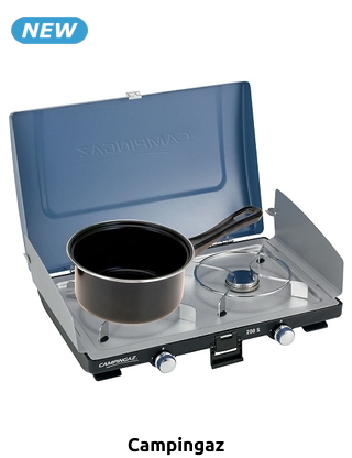 CAMPINGAZ Mobile Kochplatte «Stove 200 S», 2 Brenner