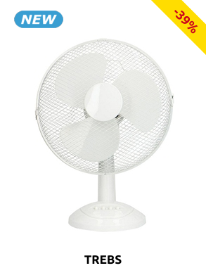 Leiser Tischventilator,  Ø 30 cm