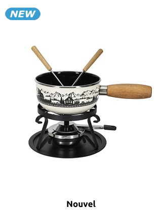 Nouvel Fondue-Set «Alm», 5-teilig