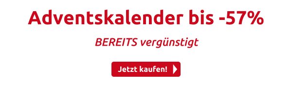 Adventskalender bis -57% 
