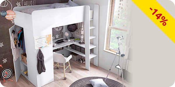 Multifunktionsbett «Tom»