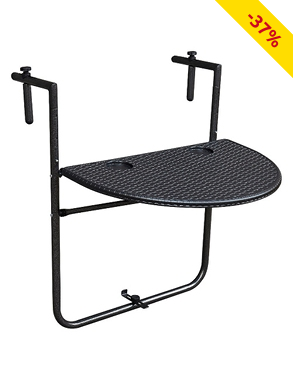 Klappbarer Balkontisch