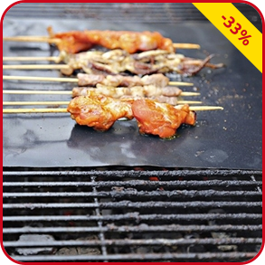 Grillteppich «Grill Mat», 5 Stück