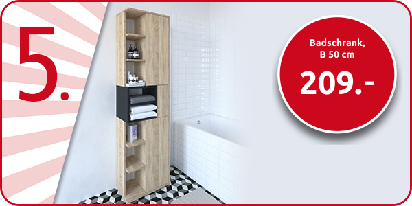 Badschrank, B 50 cm