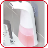 Automatischer Seifenspender, weiss