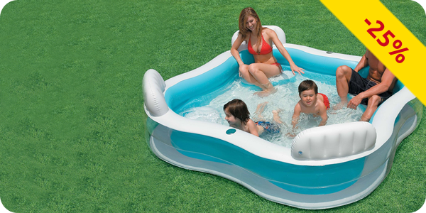 Pool mit 4 Sitzen