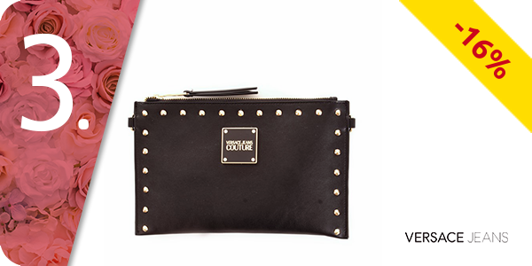 Versace Jeans Pocket-Handtasche, schwarz