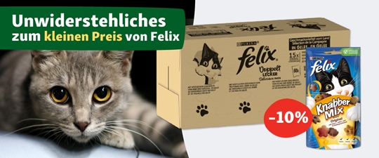 -10% - Unwiderstehliches zum kleinen Preis von Felix