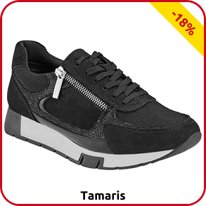 Tamaris Elegante Sneakers, schwarz