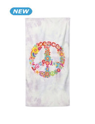 Strandtuch «Peace», 90 x 170 cm