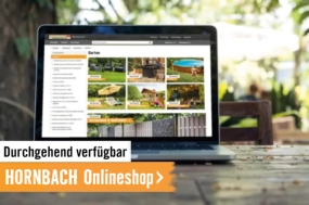 Durchgehend verfügbar: HORNBACH Onlineshop