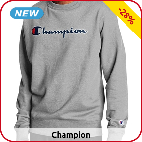 Champion Herrenpullover Powerblend, grau