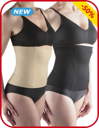 Formgürtel, 2er-Pack, schwarz + beige