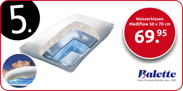 Wasserkissen Mediflow 50 x 70 cm