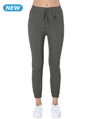 Leggings im Jeansstyle, khaki