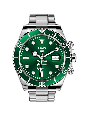 Smartwatch «Steel Smart Watch», aus Edelstahl, grün