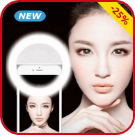 Selfie Lampe für Smartphone, LED