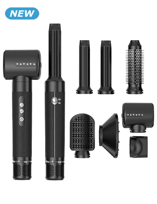 Warmluftbürste 7-in-1 «Hot styler brush»