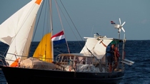 Mast verloren – mitten auf dem Pazifik