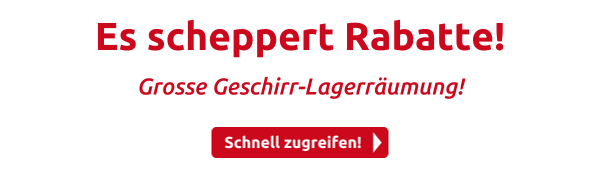 Es scheppert Rabatte!