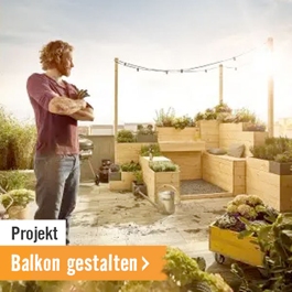 Projekt: Balkon gestalten