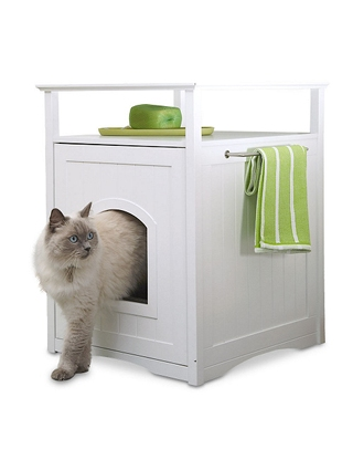 Katzen-WC-Schrank, neu: innen B 41 x H 47 x T 55 cm