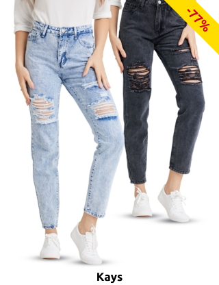 Jeans loose fit «Rebel», hellblau