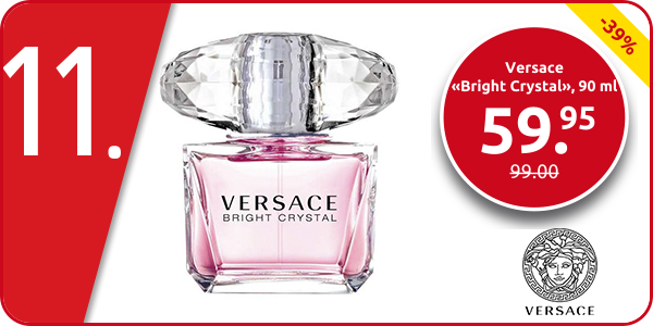 Versace «Bright Crystal», 90 ml