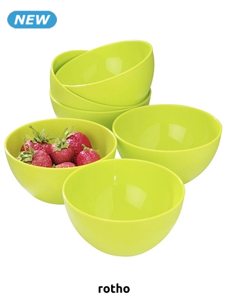 Rotho Schüsselset, 6 Stück