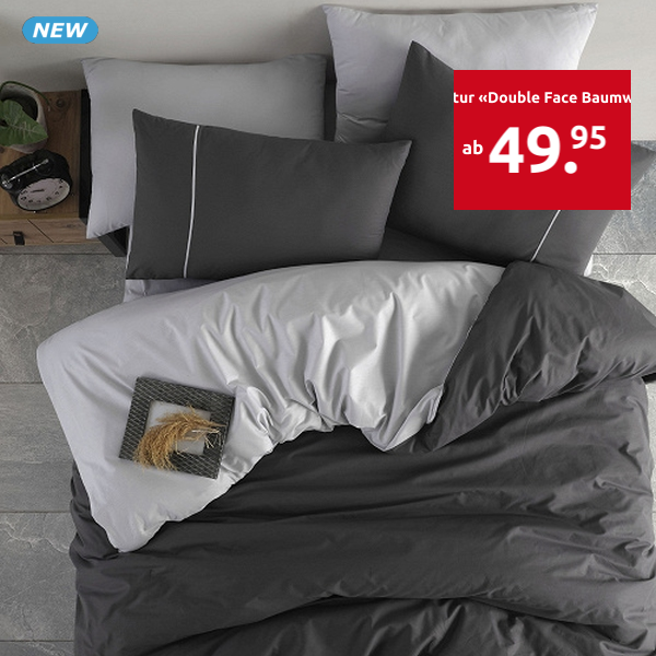 Garnitur «Double Face Baumwolle»