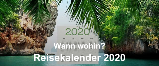 Reisekalender 2020
