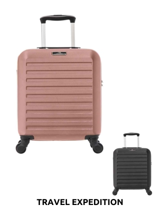 TRAVEL EXPEDITION Koffer «Easyflight», champagne, 45 cm