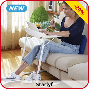 Starlyf Beistelltisch «Express», weiss