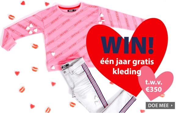 Wil jij kans maken om een jaar lang gratis kleding te winnen?