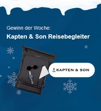 Gewinn der Woche: Kapten & Son Reisebegleiter