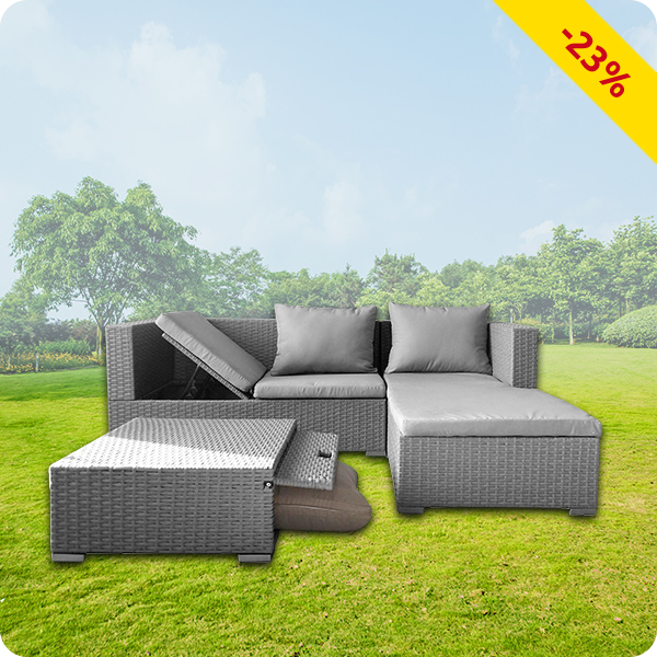 Gartenset «Andy», 3-teilig