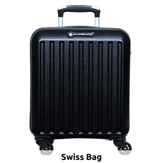 Swiss Bag Koffer «Trolley Cabine Easyjet», schwarz