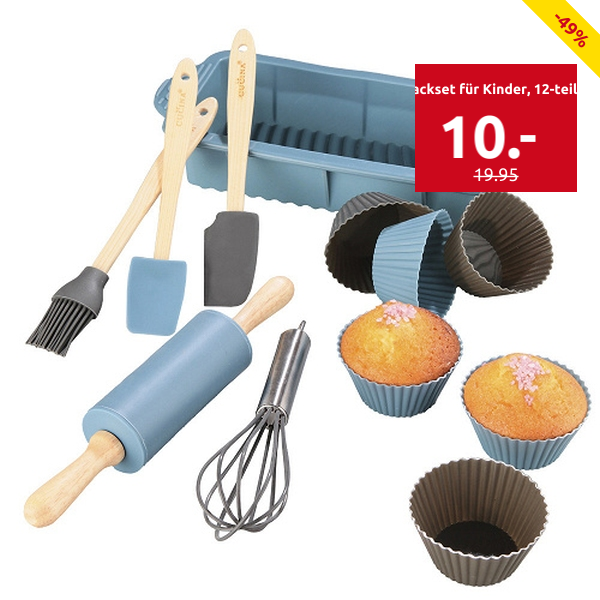 Backset für Kinder, 12-teilig