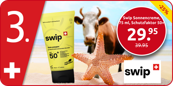 Swip Sonnencreme, 75 ml, Schutzfaktor 50+