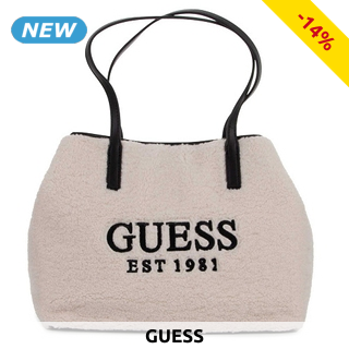 GUESS Tasche «Vikki Tote», weiss