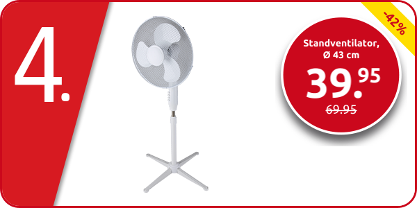 Standventilator, Ø 43 cm