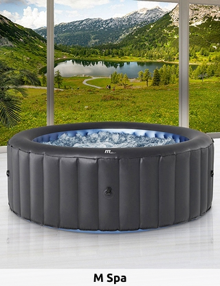 MSpa «Bergen», 4 Personen, 118 Jet-Düsen