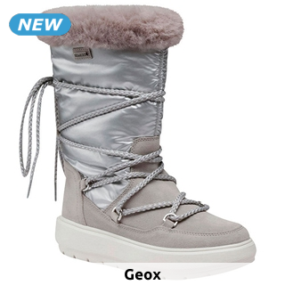 GEOX Bottes «Kaula», argenté
