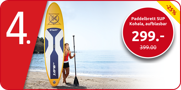 Paddelbrett SUP Kohala, aufblasbar
