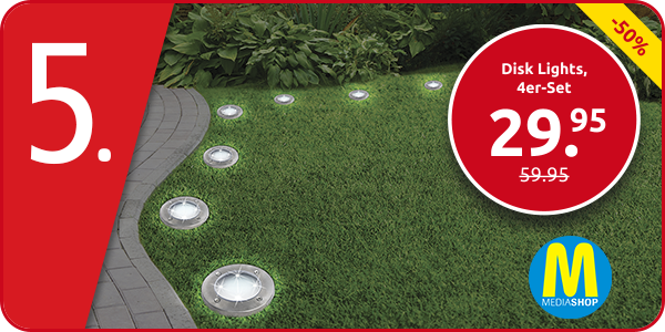Disk Lights, 4er-Set