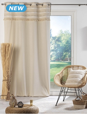 Vorhang «Atlas», 1 Stück, H 240, L 140 cm