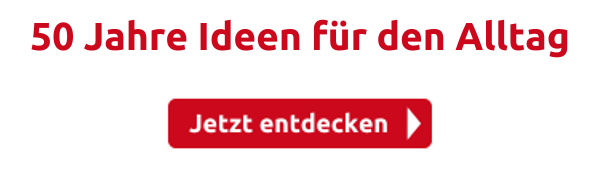 50 Jahre Ideen für den Alltag