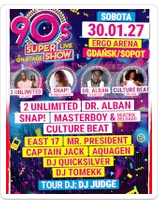 90s Super Show Gdańsk - live & on stage!