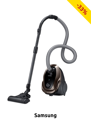 SAMSUNG Staubsauger «VC07M25», goldfraben