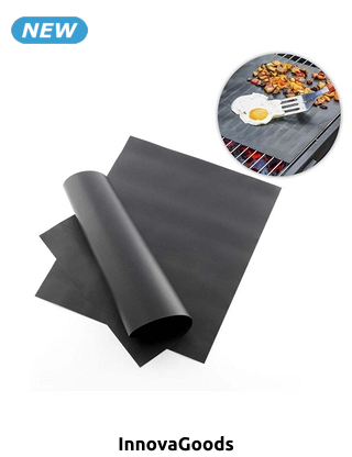 InnovaGoods Grillmatte, 2 Stück, ca. 33x40 cm